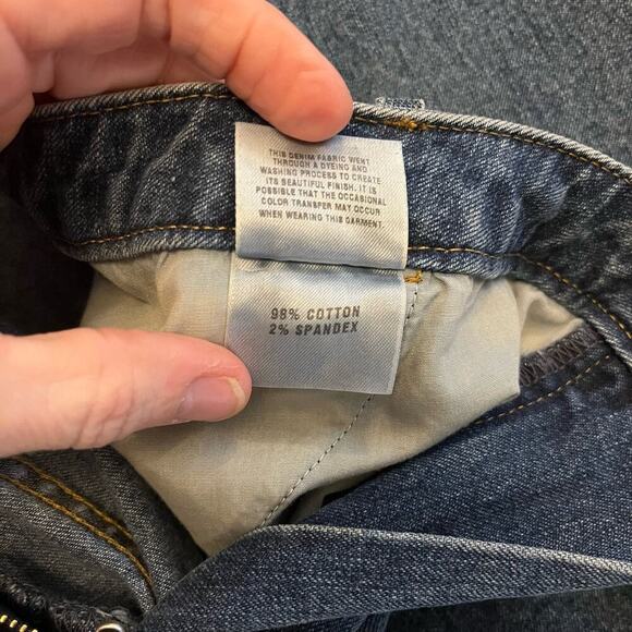 NWT Vintage St. John Sport by Marie Gray Straight Leg Jeans Faded Denim-Size 8 - Picture 13 of 16